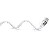 goobay Cavo Ethernet USB-C 3.2 Gen2 connettore > connettore RJ-45, Scheda di rete bianco
