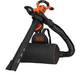 BLACK+DECKER BEBLV300-QS asciugatrice Nero, Arancione, Soffiafoglie / Soffiante Nero/Orange, Soffiatore portatile, 315 km/h, 315 km/h, 40 L, 12:1, Nero, Arancione