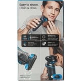 Braun Series 5 - 51-B1200s, Rasoio Nero/Blu