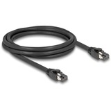 DeLOCK Cavo di rete RJ-45 Cat.8.1 S/FTP, fino a 40 Gbps Nero