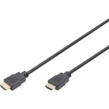 Digitus Cavo di collegamento HDMI High Speed, con Ethernet, Full HD 1080i/p Nero