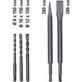 EINHELL Martello perforatore TE-RH 32 4F Kit, Trapano a percussione rosso/Nero
