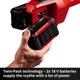EINHELL Power X-Change AGILLO 3411320 Batterie Rechargeable Motorsense sans Batterie Rechargeable 36V, Decespugliatore rosso/Nero