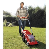 EINHELL Rasaerba a batteria Power X-Change GE-CM 36/37 Li, 36 Volt (2x18V) rosso/Nero