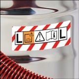 EINHELL TE-VC 2025 SACL, Aspira bagnato / asciutto rosso/in acciaio inox