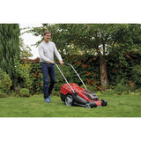 EINHELL Tosaerba a batteria GE-CM 36/43 Li M - Solo, 36Volt (2x18V), Rasaerba rosso/Nero