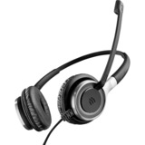 EPOS | Sennheiser IMPACT SC 660 USB ML Auricolare Cablato A Padiglione Musica e Chiamate USB tipo A Nero, Argento, Headset Nero, Cablato, Musica e Chiamate, 50 - 18000 Hz, 95 g, Auricolare, Nero, Argento