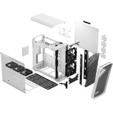 Fractal Design Torrent Tower Bianco, Chassis Tower bianco, Tower, PC, Bianco, ATX, EATX, ITX, micro ATX, SSI CEB, Acciaio inossidabile, Vetro temperato, Giocare