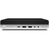 HP Elitedesk 800 G5 DM Ricondizionato, Mini-PC Nero/Argento