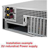 Inter-Tech 4U-4408L, Server case Nero