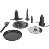 Kenwood MultiPro OneTouch robot da cucina 1000 W 3 L Nero, Acciaio inox Bilance incorporate argento/Nero, 3 L, Nero, Acciaio inox, Pulsanti, 1,5 L, Plastica, Plastica