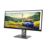 Lenovo ThinkVision P34WD-40 Monitor, Monitor LED Nero, 86,4 cm (34"), 3440 x 1440 Pixel, Wide Quad HD, LCD, 6 ms, Nero