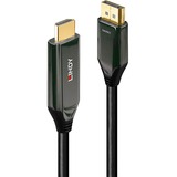 Lindy 40932 cavo e adattatore video 3 m DisplayPort HDMI Nero Nero, 3 m, DisplayPort, HDMI, Maschio, Maschio, Dritto