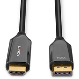 Lindy 40932 cavo e adattatore video 3 m DisplayPort HDMI Nero Nero, 3 m, DisplayPort, HDMI, Maschio, Maschio, Dritto