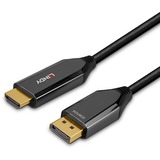 Lindy 40932 cavo e adattatore video 3 m DisplayPort HDMI Nero Nero, 3 m, DisplayPort, HDMI, Maschio, Maschio, Dritto