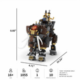 Lumibricks Steamphant, Giochi di costruzione 