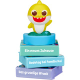 MGA Entertainment Little Tikes Story Dream Machine - Collezione Famiglia Baby Shark, Audiolibro 