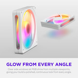NZXT F120 RGB, Ventola bianco