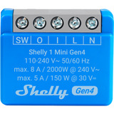 Shelly 1 Mini Gen4, Relè blu
