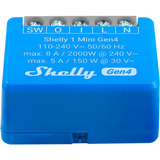 Shelly 1 Mini Gen4, Relè blu