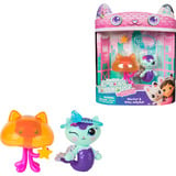 Spin Master Gabby's Dollhouse: The Movie, MerCat e Kitty Jellyfish, personaggi giocattolo e 2 accessori, giocattoli per bambine e bambini dai 3 anni in su, Gioco figura Gabby's Dollhouse : The Movie, MerCat e Kitty Jellyfish, personaggi giocattolo e 2 accessori, giocattoli per bambine e bambini dai 3 anni in su, 3 anno/i, Multicolore
