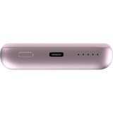 Verbatim Charge 'n' Go Polimeri di litio (LiPo) 10000 mAh Carica wireless Rosa, Powerbank  rosa, 10000 mAh, Polimeri di litio (LiPo), Quick Charge 3.0, Carica wireless, Rosa