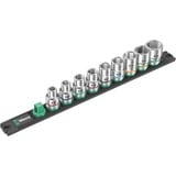 Wera Barra magnetica per bussole C Imperial 1 Set di bussole per chiavi a cricchetto 1/2", pollici, chiave combinata   Nero/Verde