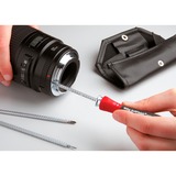 Wiha Cacciavite con set di lame intercambiabili SYSTEM 4 Nero/Rosso