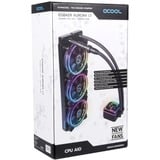 Alphacool 11996 parte e accessorio del sistema di raffreddamento del computer Serbatoio, Raffreddamento ad acqua Nero, Serbatoio, Acrilico, Ottone, Rame, Nichel, Acciaio inossidabile, Nero, LGA 1150 (Socket H3), LGA 1151 (Socket H4), LGA 1155 (Socket H2), LGA 1200 (Socket H5), LGA 1700,..., 4 piedini, 1/4"