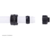 Alphacool Eiszapfen PRO 13mm HardTube Fitting G1/4 - Deep Black, Connessione Nero