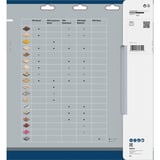Bosch 2 608 640 453 non classificato, Lama per sega Multi, 30,5 cm, 3 cm, 2,5 mm, 3,2 mm, 1 pezzo(i)