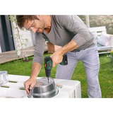 Bosch UniversalDrill 18V 1450 Giri/min Senza chiave 1,2 kg Nero, Verde, Trapano avvitatore verde/Nero, Trapano con impugnatura a pistola, Senza chiave, Nero, Verde, 1 cm, 1450 Giri/min, 3 cm