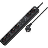 Brennenstuhl Connect Eco-Line ciabatta WiFi 6 prese Nero
