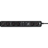 Brennenstuhl Connect Eco-Line ciabatta WiFi 6 prese Nero