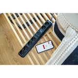 Brennenstuhl Connect Eco-Line ciabatta WiFi 6 prese Nero