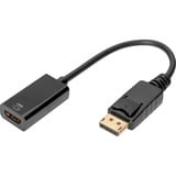 Digitus Adattatore/convertitore DisplayPort a HDMI 4K Nero