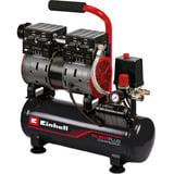 EINHELL TE-AC 6 Silent compressore ad aria 550 W 110 l/min Nero/Rosso, 110 l/min, 8 bar, 550 W, 14,7 kg