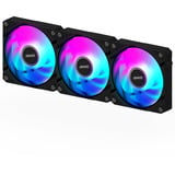 GIGABYTE AORUS EZ CHAIN FAN 120 (3-Pack) Scheda madre Ventilatore 12 cm Nero 3 pz, Ventola Nero, Ventilatore, 12 cm, Nero