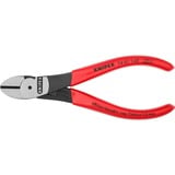 KNIPEX 74 01 140 pinza Pinze da taglio diagonale, Pinze di taglio rosso, Pinze da taglio diagonale, Acciaio al cromo vanadio, Plastica, Rosso, 14 cm, 131 g