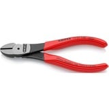 KNIPEX 74 01 140 pinza Pinze da taglio diagonale, Pinze di taglio rosso, Pinze da taglio diagonale, Acciaio al cromo vanadio, Plastica, Rosso, 14 cm, 131 g