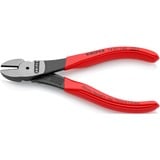 KNIPEX 74 01 140 pinza Pinze da taglio diagonale, Pinze di taglio rosso, Pinze da taglio diagonale, Acciaio al cromo vanadio, Plastica, Rosso, 14 cm, 131 g