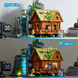 Lumibricks Capanna della cascata, Giochi di costruzione 