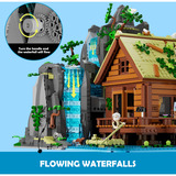 Lumibricks Capanna della cascata, Giochi di costruzione 