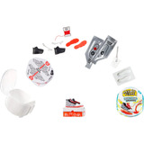 MGA Entertainment Make It Mini Sneakers in PDQ, Bricolage Miniverse Make It Mini Sneakers in PDQ, 8 anno/i, Multicolore, Plastica