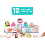 MGA Entertainment Make It Mini Sneakers in PDQ, Bricolage Miniverse Make It Mini Sneakers in PDQ, 8 anno/i, Multicolore, Plastica