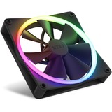 NZXT F140 RGB TWIN Case per computer, Processore Ventilatore 14 cm Nero 2 pz, Ventola Nero, Ventilatore, 14 cm, 500 Giri/min, 1800 Giri/min, 32,5 dB, 24,85 pdc/min