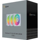 Ocypus Gamma F12 Elite ARGB, Ventola bianco