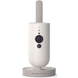 Philips Connected SCD921/26 Baby monitor connesso, Babyphone bianco, 1920 x 1080 Pixel, 400 m, Android, iOS, Wi-Fi, 2.4 GHz, Macchina fotografica