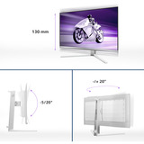 Philips Evnia 27M2N8500 QD-OLED, Monitor di gioco bianco