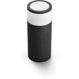 Philips Hue Piedistallo Calla per esterni, Luce LED Nero, Philips Hue White and Color ambiance Piedistallo Calla per esterni, Illuminazione su base/asta intelligente, Bluetooth/Zigbee, Nero, LED, Alluminio, Lampadina/e non sostituibile/i